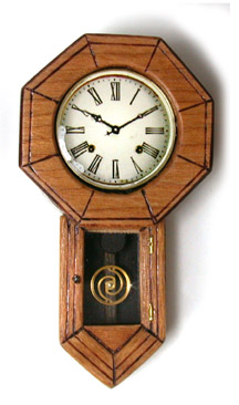 Clock, Regulator Pointed Base